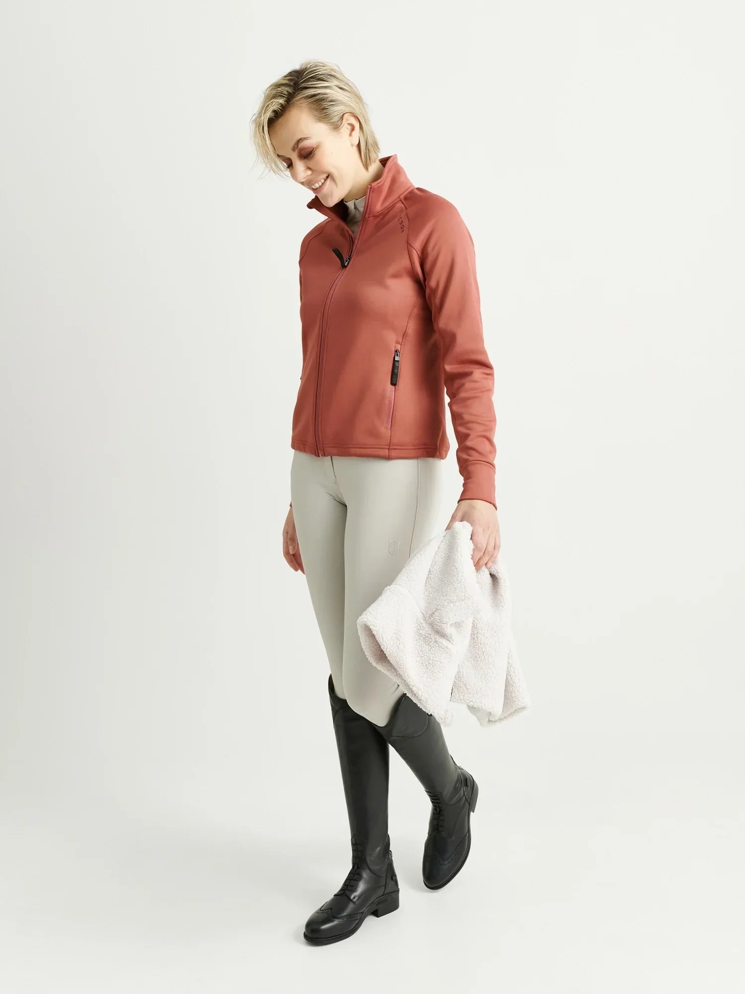 Jacson Rut Funktionsjacka Rosa