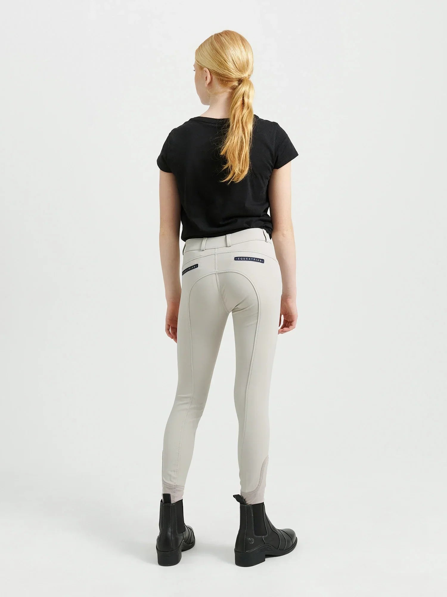 Jacson Barn/Junior Hedvig Ridbyxa Knäskodd Beige