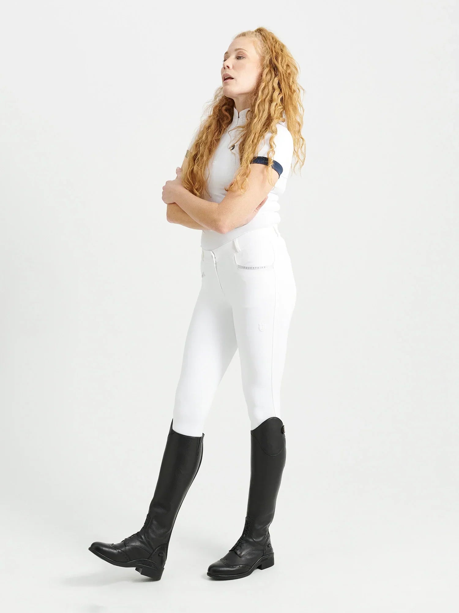 Jacson Hedvig Helskodd Ridbyxa Vit