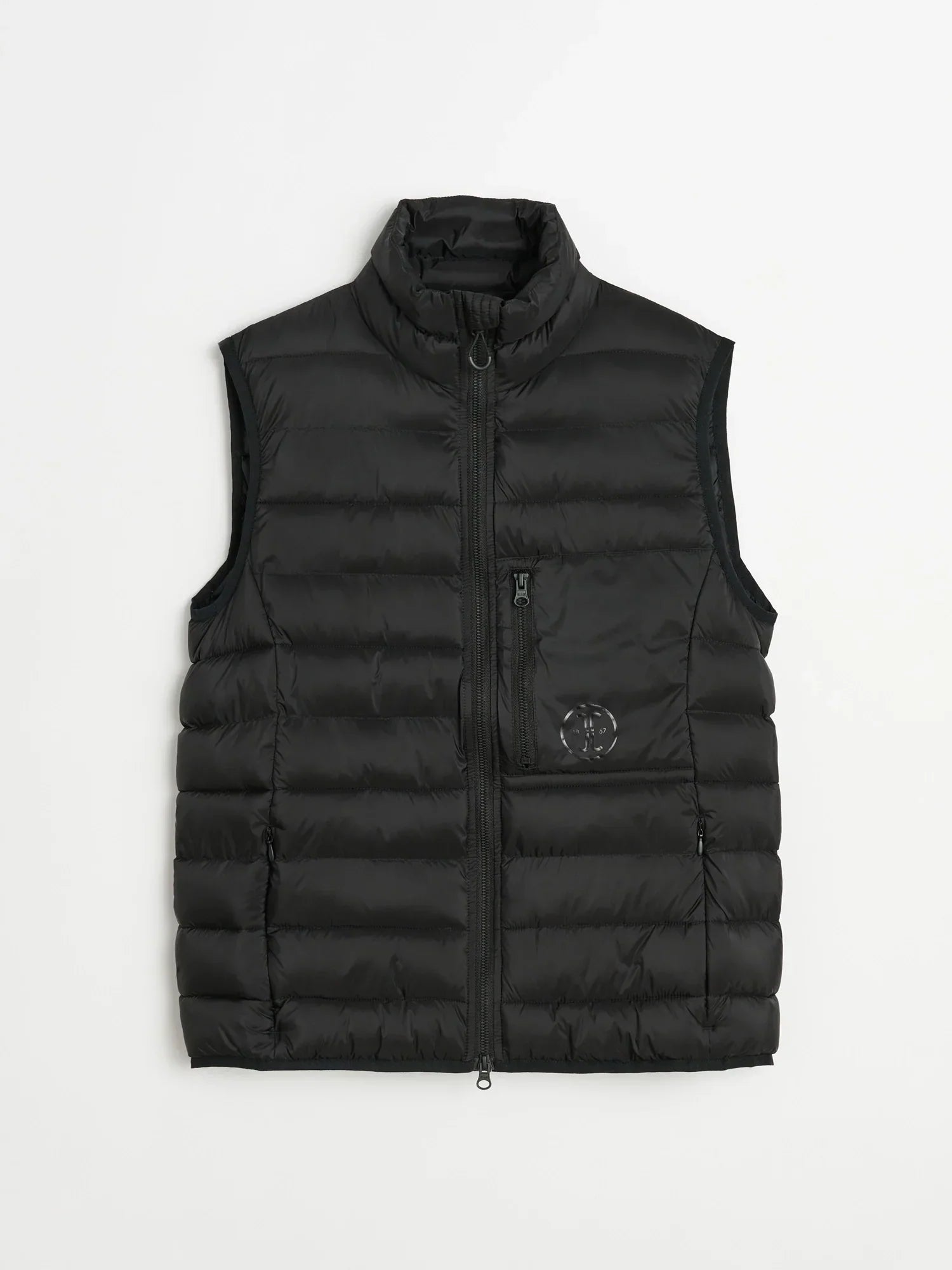 Ridsportväst Lena med dunliknande syntetfyllning och Bionic Finish ECO, tvåvägsdragkedja och tre fickor, perfekt för ridsportaktiviteter.