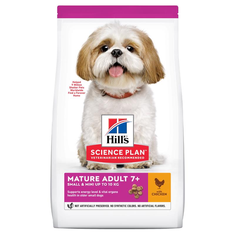 Hills Science Plan Mature 7+ Small & Miniature Chicken - Dry Dog Food