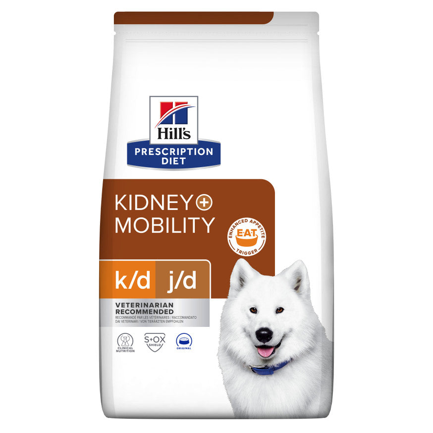 Hill's Prescription Diet Dog k/d + j/d Kidney + Mobility - Dry Dog Food