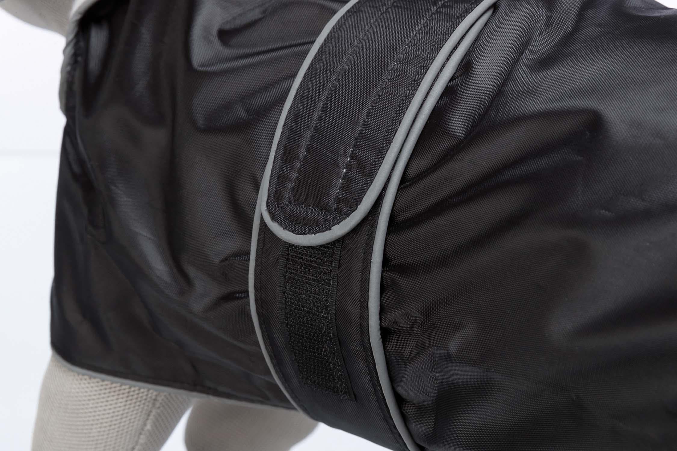 Orléans Hundtäcke Reflex/Fleece 35 cm, svart