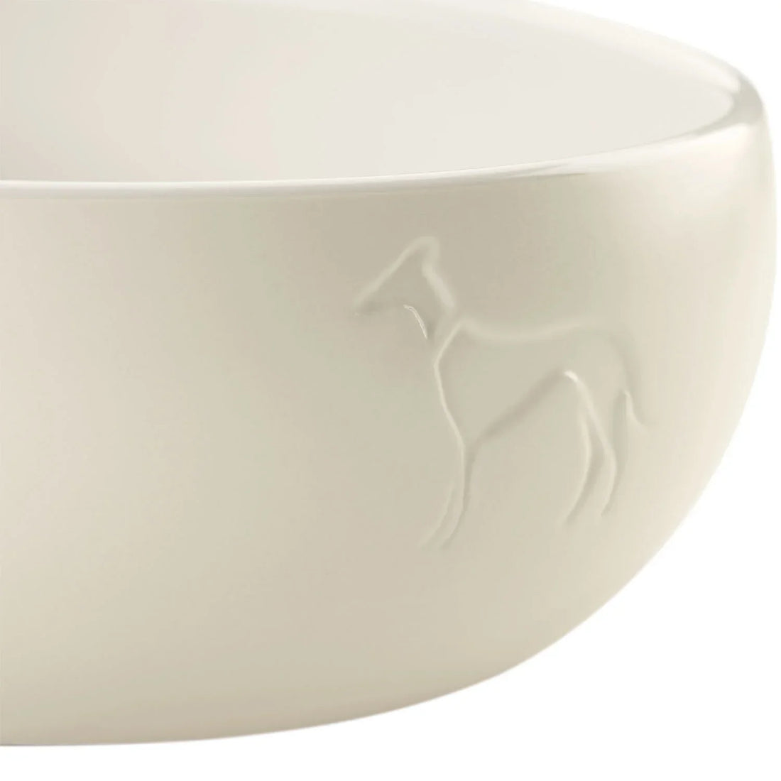 HUNTER Lund matskål keramik Vit