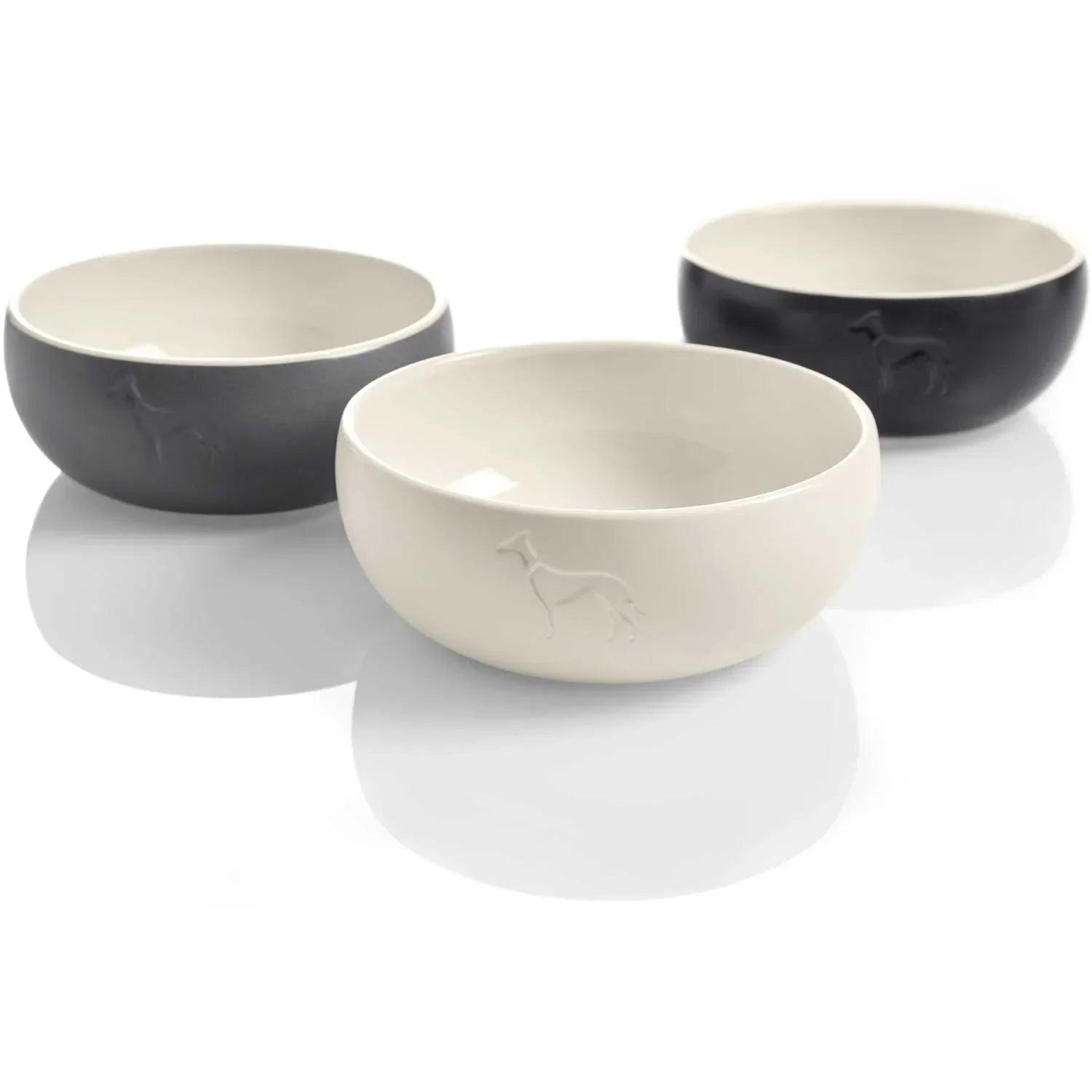 HUNTER Lund matskål keramik Vit