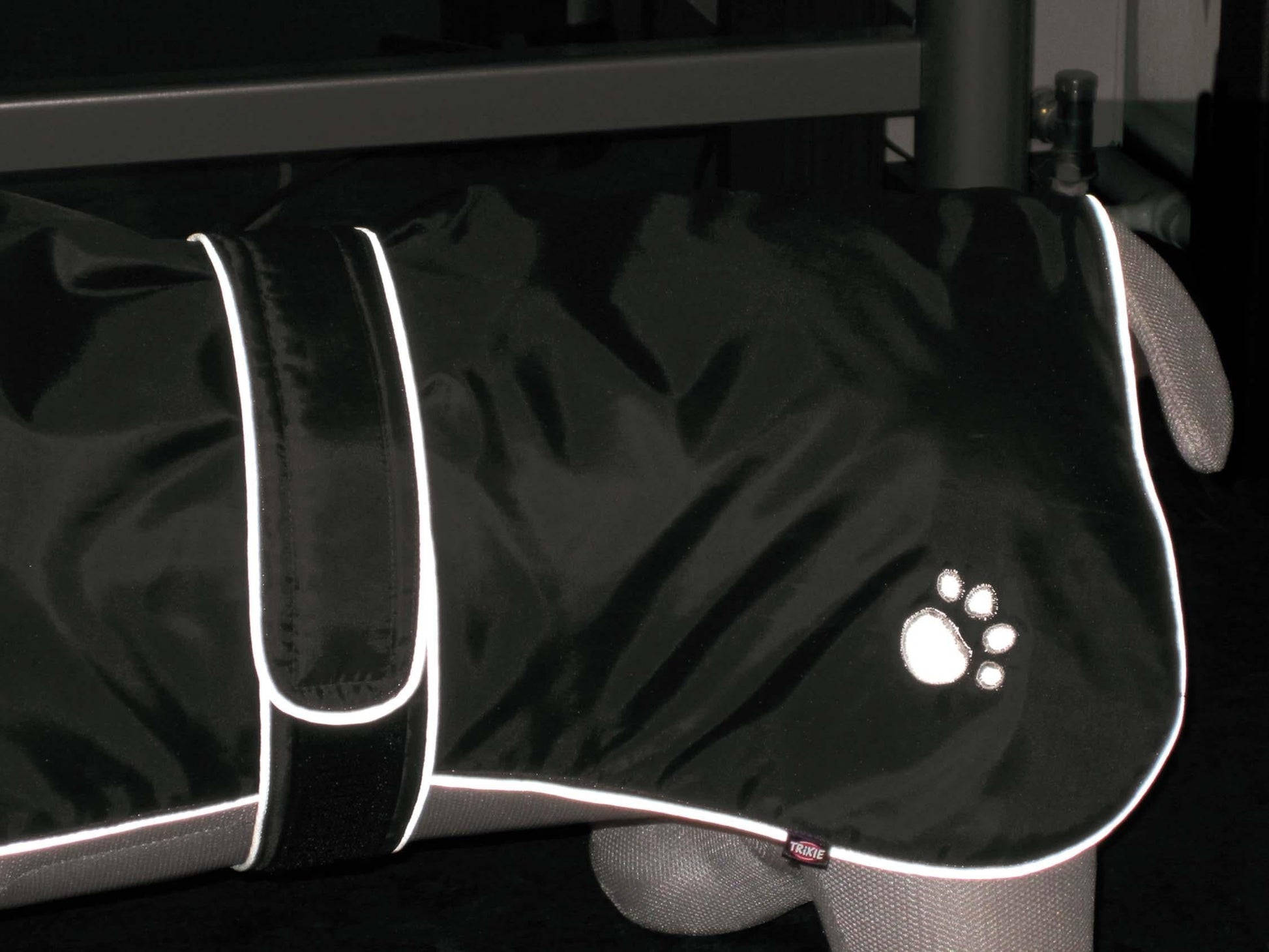 Orléans Hundtäcke Reflex/Fleece 35 cm, svart