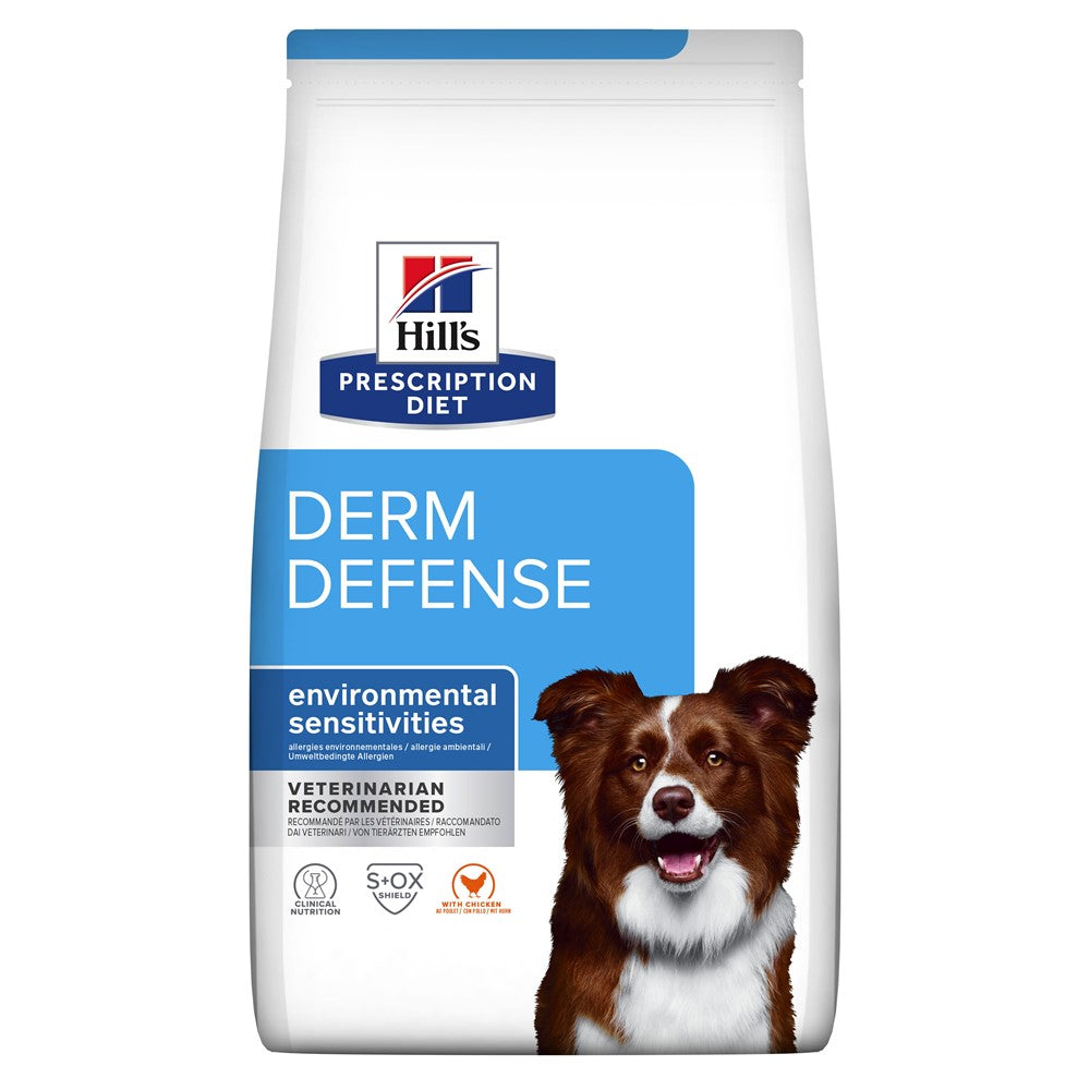 Hill's Prescription Diet Dog Derm Defense Skin Care Chicken - Dry Dog Food 12 kg