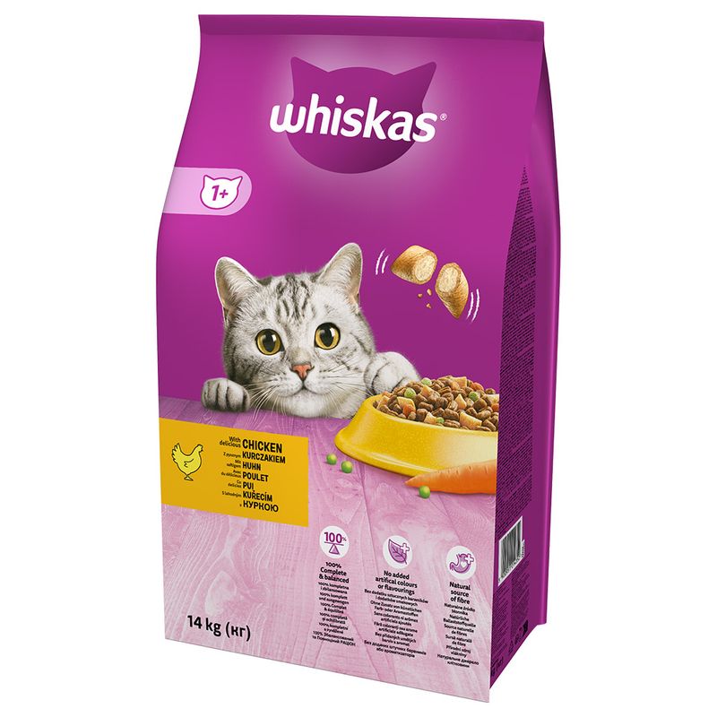 Whiskas 1+ Kyckling 14kg