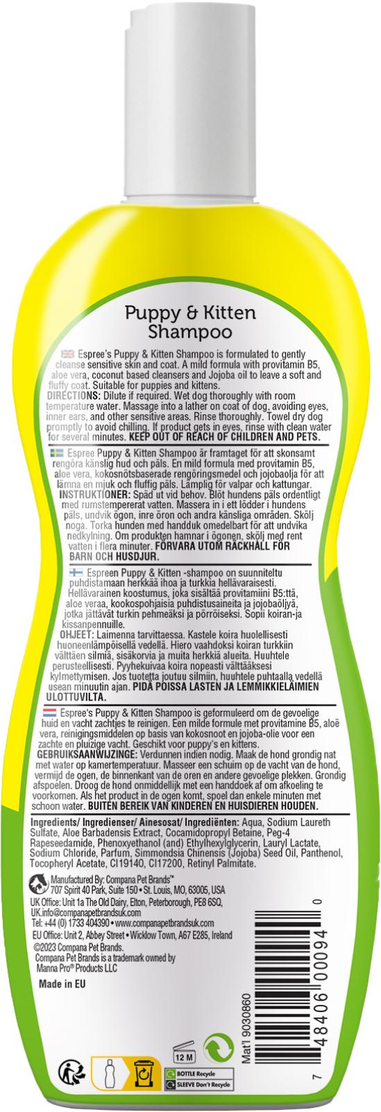 Espree Puppy & Kitten Shampoo