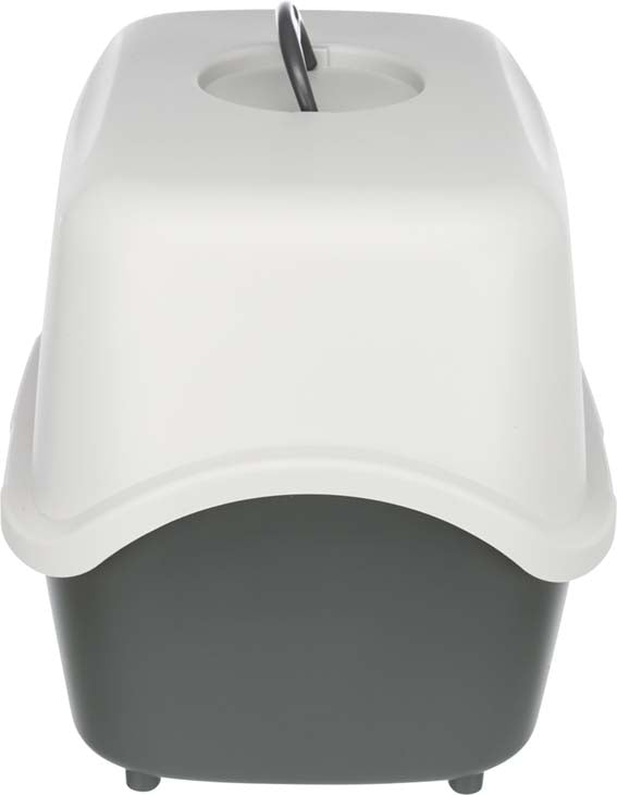 Trixie Kattlåda Vico m huv/lucka 40×H40×56 cm, Mörkgrå/Ljusgrå