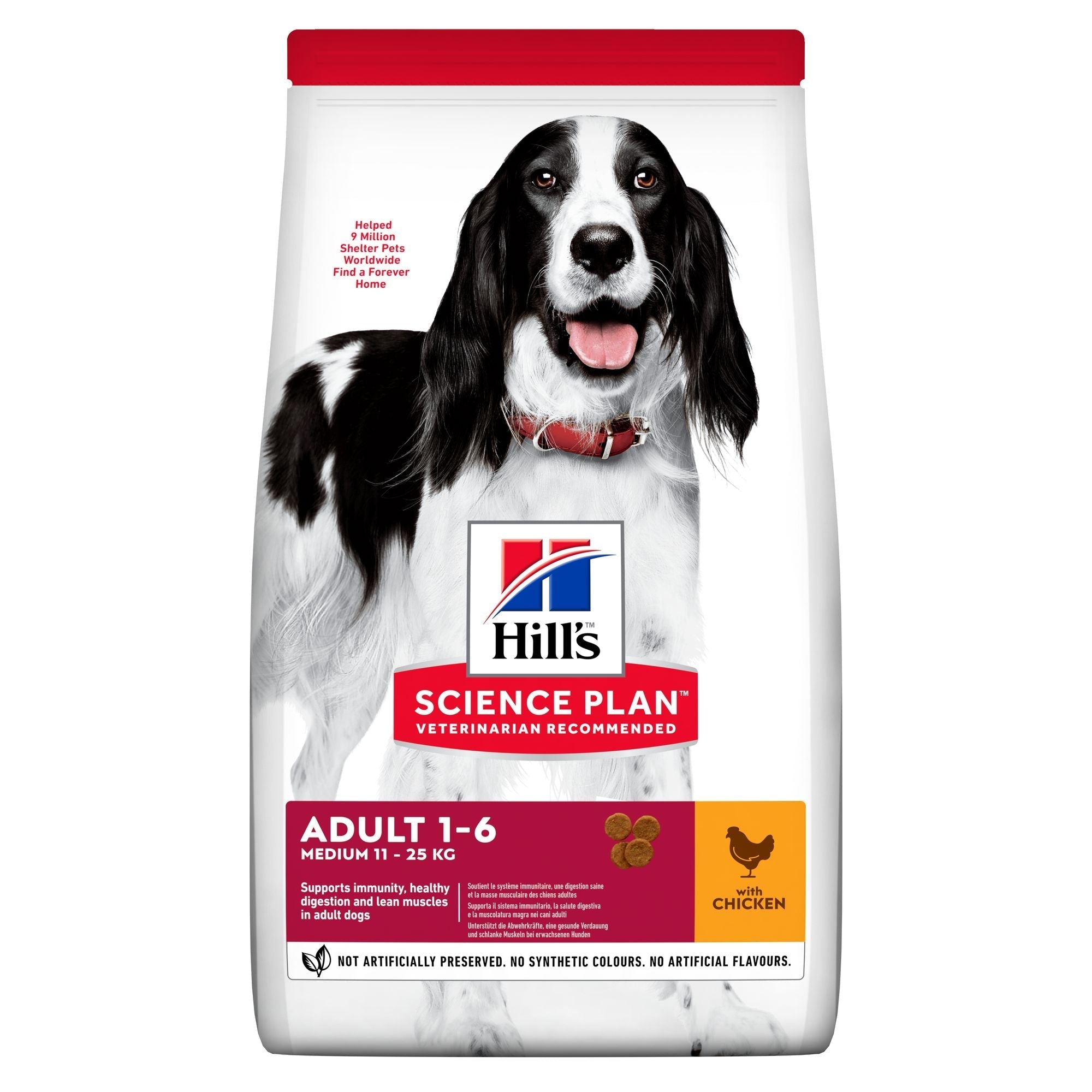 Hills Science Plan Adult Medium Chicken - Dry Dog Food 14 kg