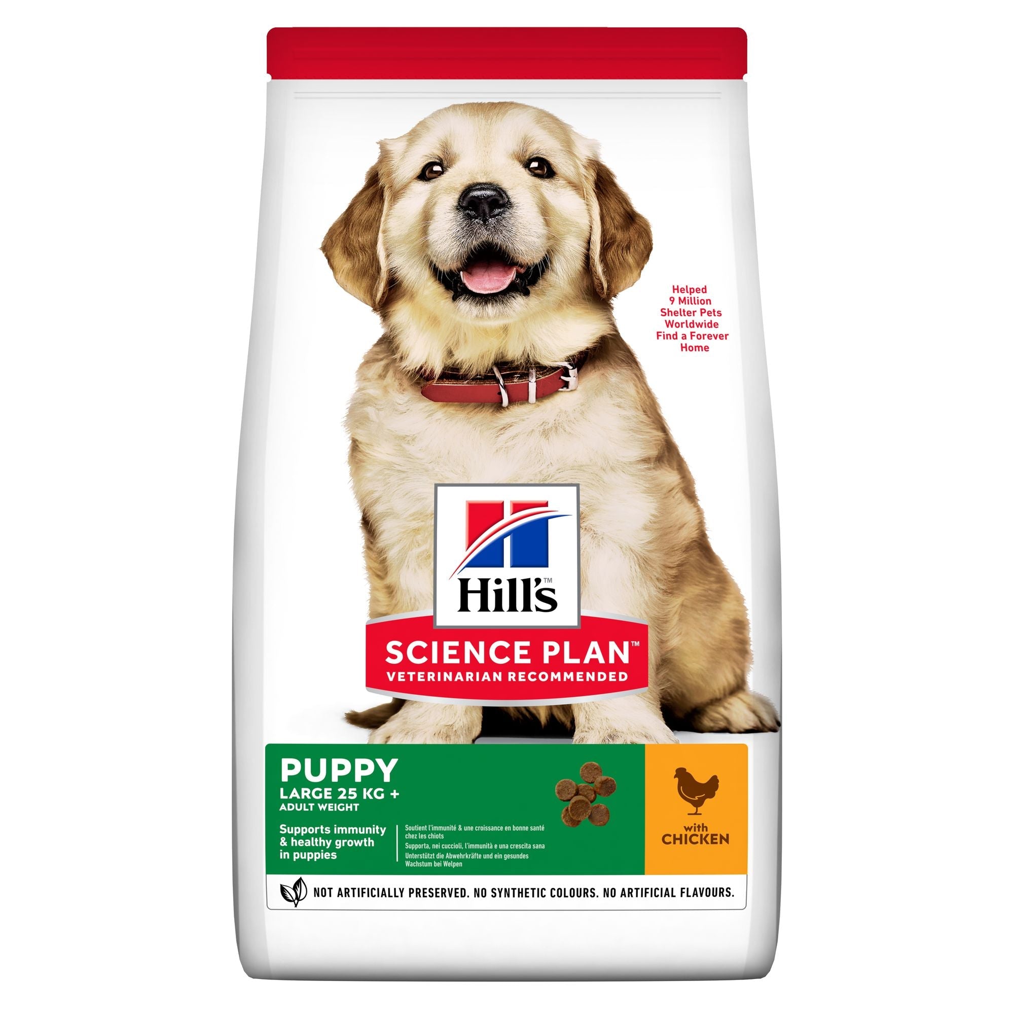 Hills Science Plan Puppy Healthy Development Large Breed Chicken - Dry Dog Food 14,5 kg