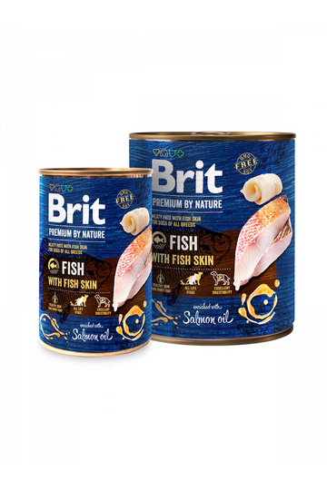 Brit Premium by Nature Fish with Fish Skin 400g