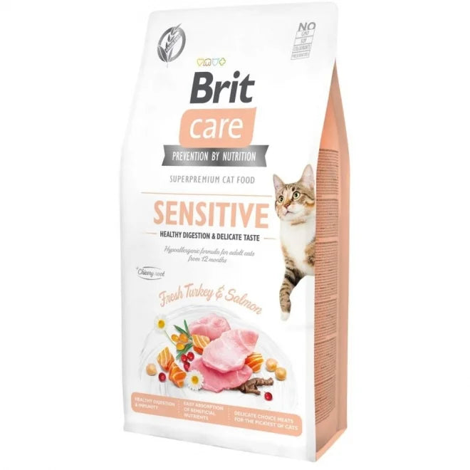 Brit Care Cat Grain Free Sensitive Digestion & Delicate Taste