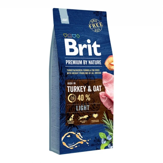 Brit Premium By Nature Dog Light Turkey & Oat