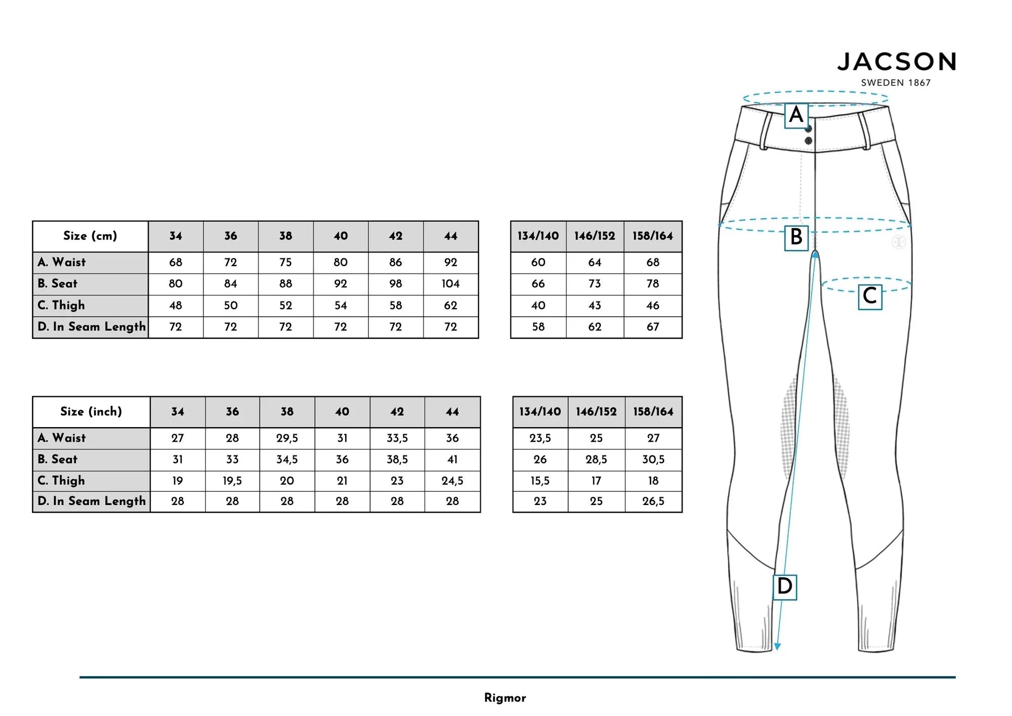 Jacson Barn/Junior Mildred Helskodd Vinterridbyxa Grön