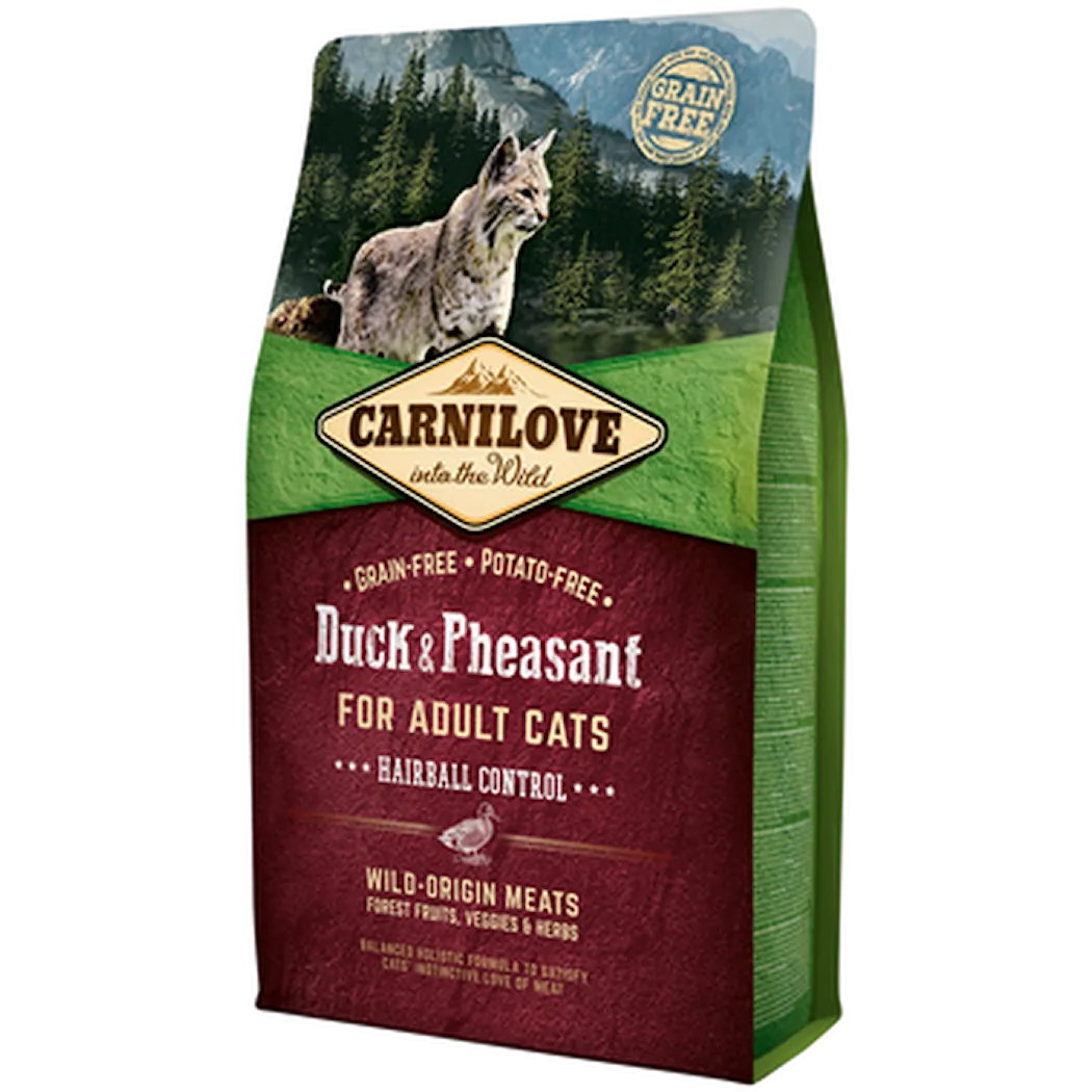 Carnilove Cat Duck & Pheasant Hairball Controll Adult