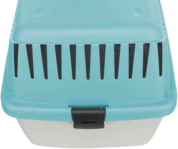 Transportbur Capri XXS, 26 × h25 × 39 cm, antracit/grön