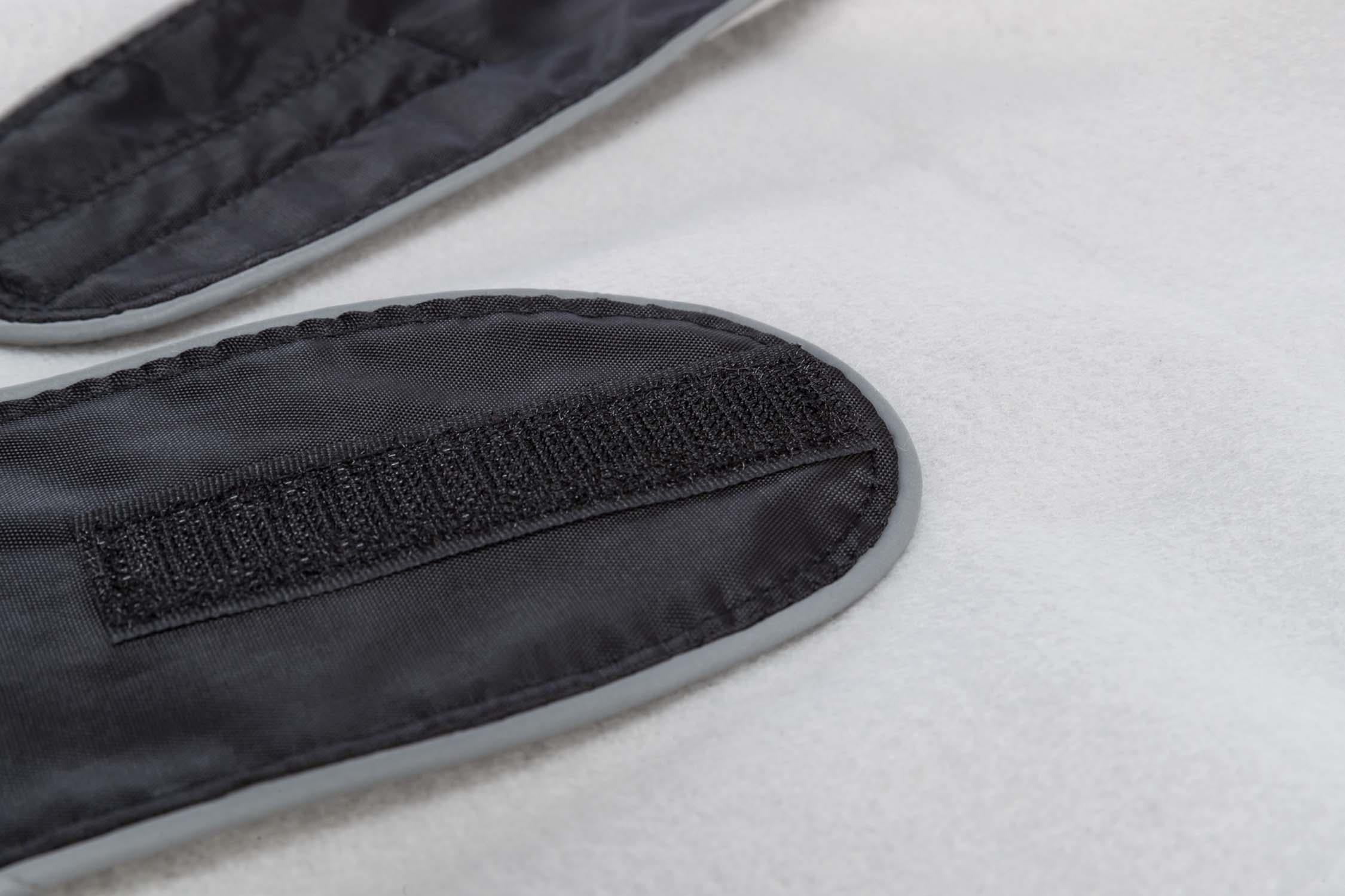 Orléans Hundtäcke Reflex/Fleece 80 cm, svart