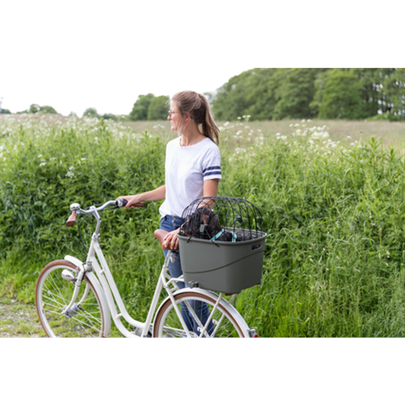 Trixie Bicycle Basket For Bike Racks Plastic/Metal