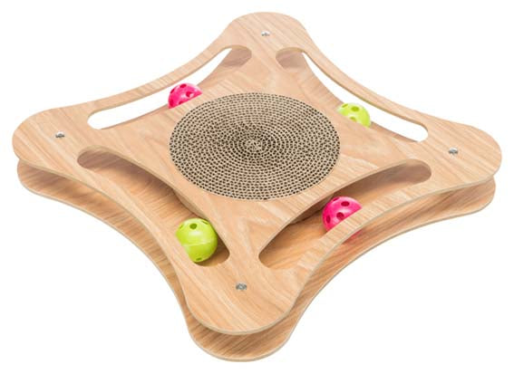 Trixie Aktivetetsleksak med utbytbar pappklös, trä