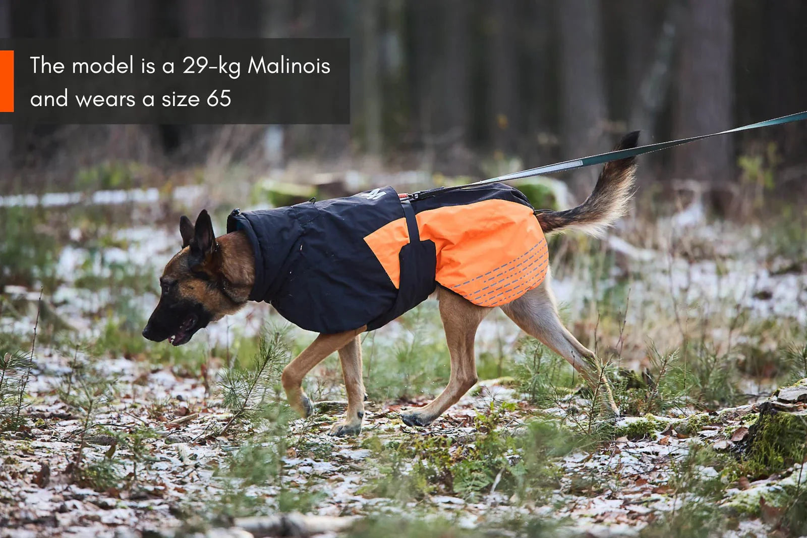 Non-stop Dogwear Glacier jacket 2.0 Black/Orange