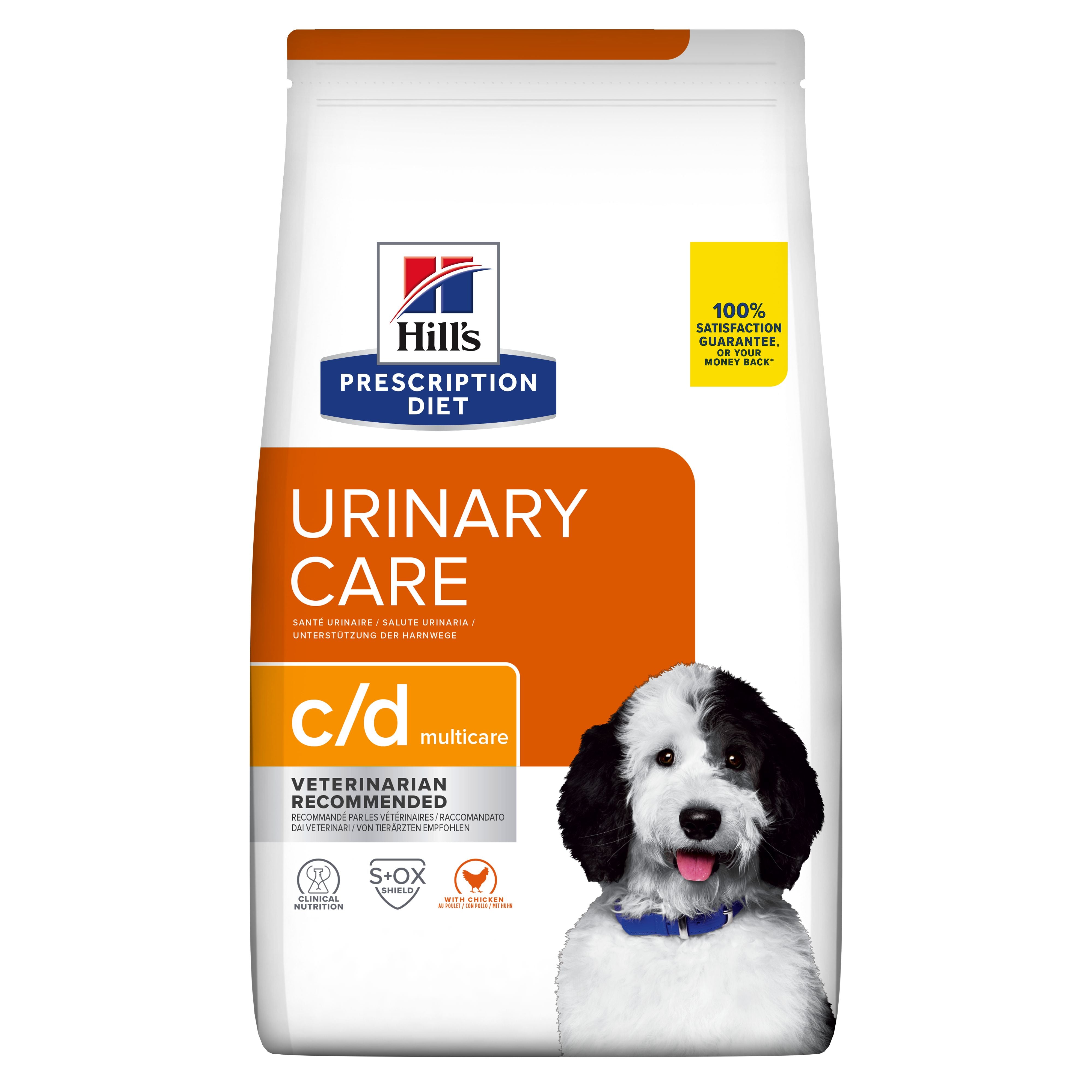 Hill's Prescription Diet Dog c/d Multicare Urinary Care Chicken - Dry Dog Food