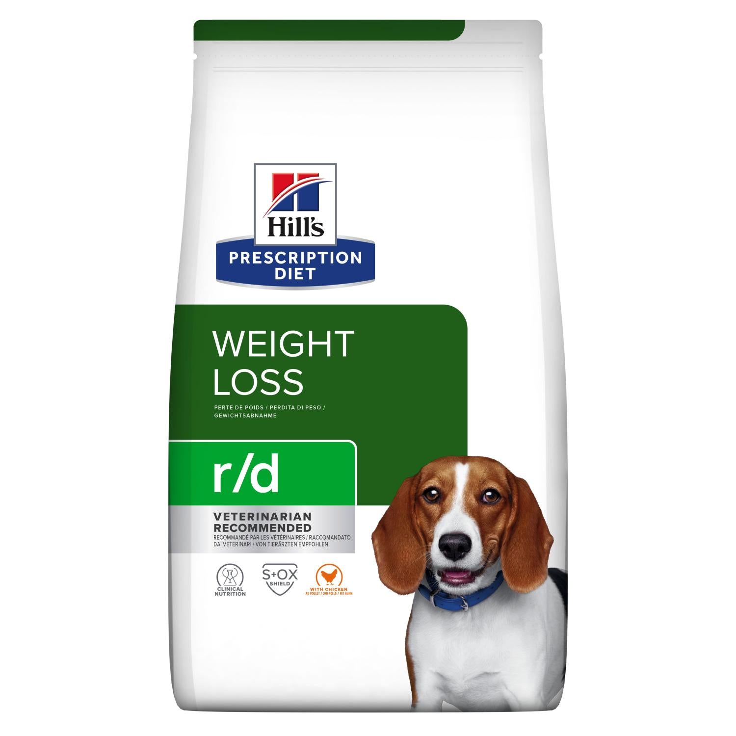 Hill's Prescription Diet Dog Adult r/d Weight Loss Chicken - Dry Dog Food