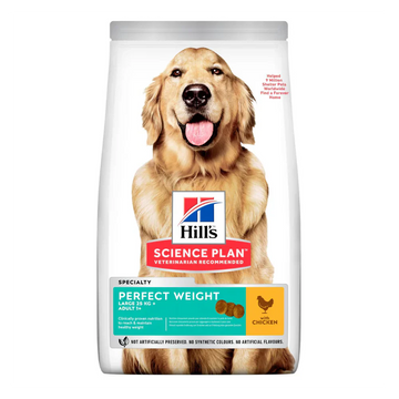 Hills Science Plan Adult Perfect Weight Large Chicken - Dry Dog Food 12 kg