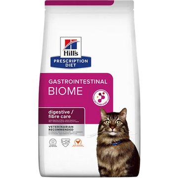 Hill's Prescription Diet Feline Gastrointestinal Biome Digestive/Fibre Care Chicken - Dry Cat Food