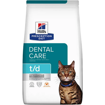 Hill's Prescription Diet Feline t/d Dental Care Chicken - Dry Cat Food