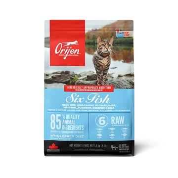 Orijen Cat Six Fish Grain Free - Dry Cat Food 1,8 kg