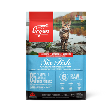Orijen Cat Six Fish Grain Free - Dry Cat Food 5,4 kg