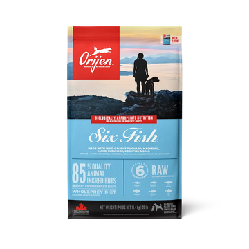 Orijen Dog Six Fish Adult Grain Free - Dry Dog Food 11,4 kg