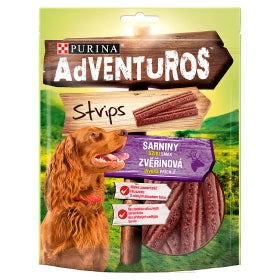 ADVENTUROS Strips med smak av vilt 90g