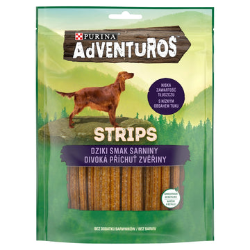 ADVENTUROS Strips med smak av vilt 90g