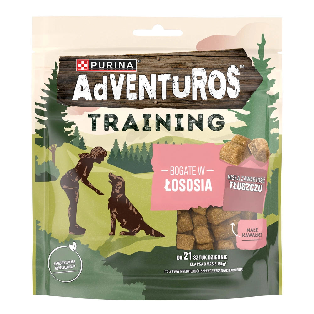 Adventuros Training Treats Lax Hundgodis 115 g