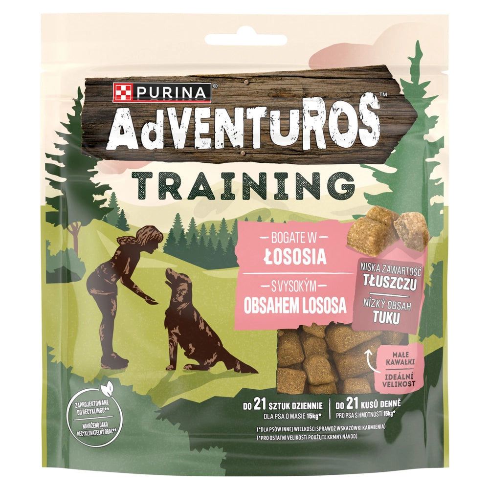 Adventuros Training Treats Lax Hundgodis 115 g