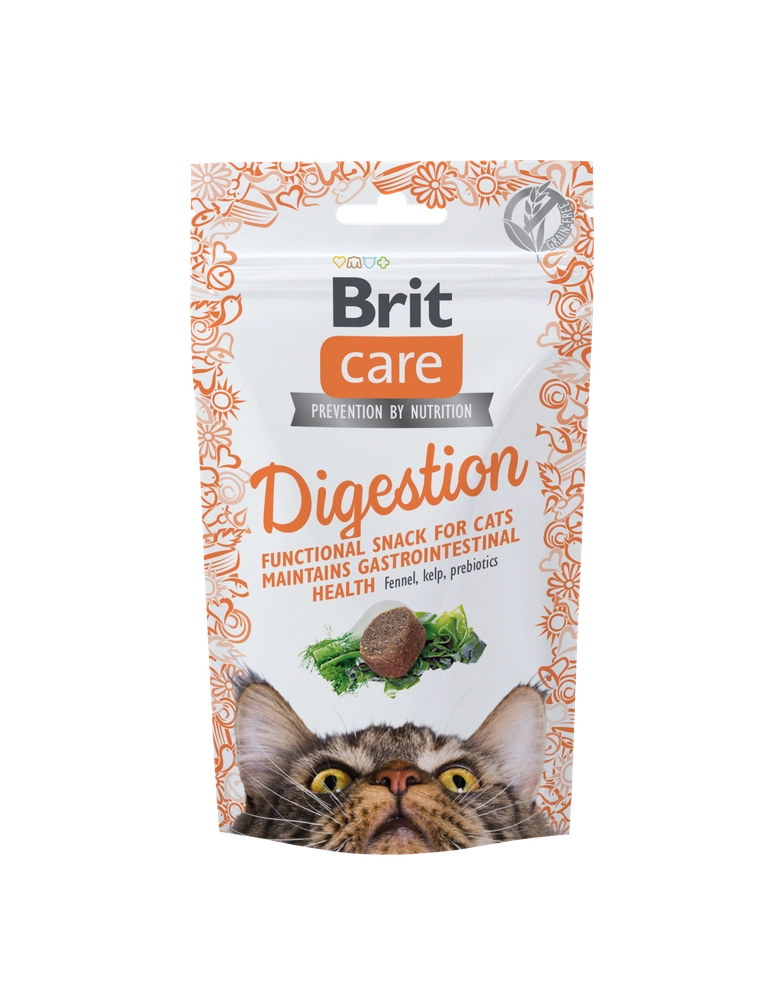BRIT CARE Kattgodis Matsmältning 50g