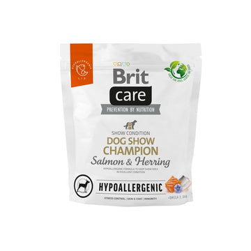 Brit Care Dog Adult Hypoallergenic Dog Show Champion Salmon & Herring 1 kg