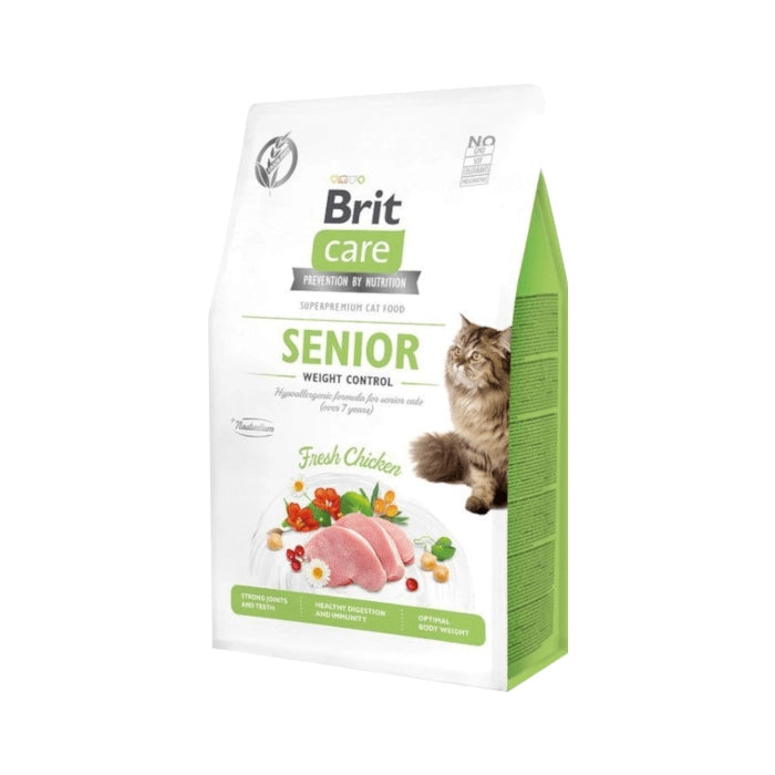 BRIT Care Cat Spannmålsfri Senior Viktkontroll 400g