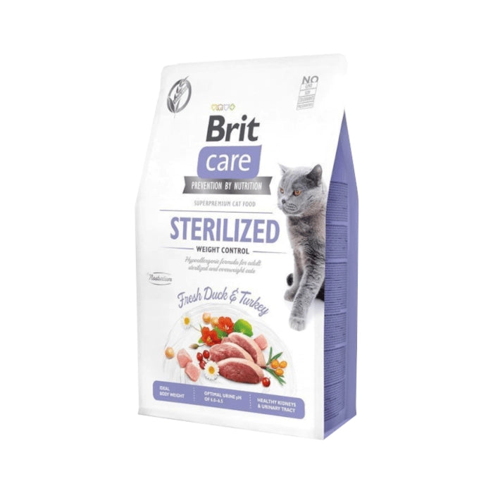 Brit Care Cat Grain Free Sterilized Weight Control 400g