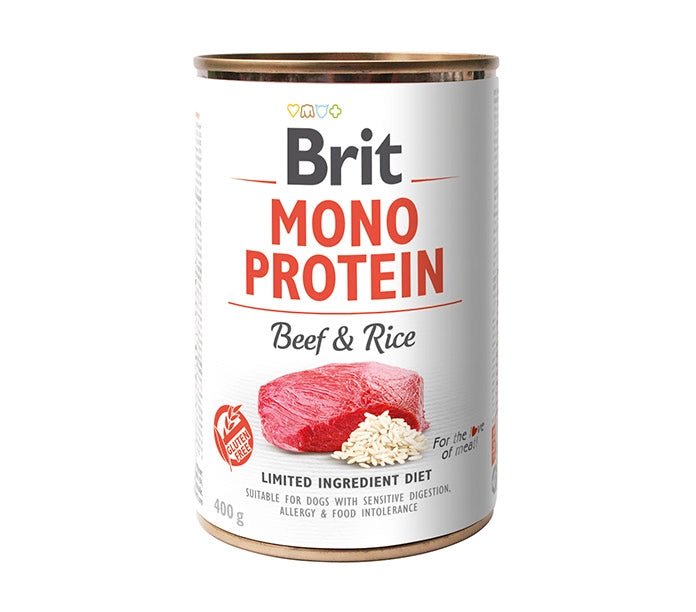 Brit Mono Protein Beef & Rice 400 g