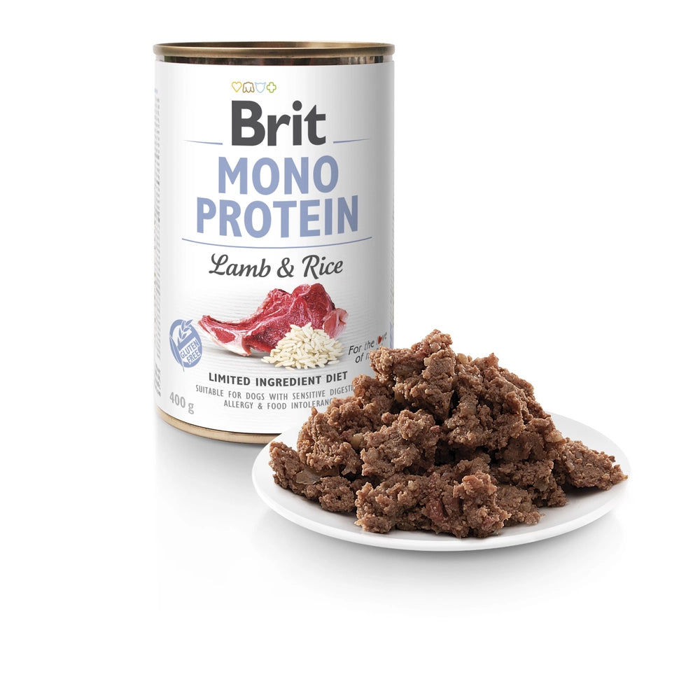 Brit Care Dog Adult Mono Protein Lamb & Rice 400 g