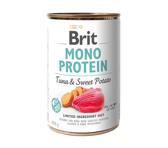 Brit Care Dog Adult Mono Protein Tuna & Sweet Potato 400 g