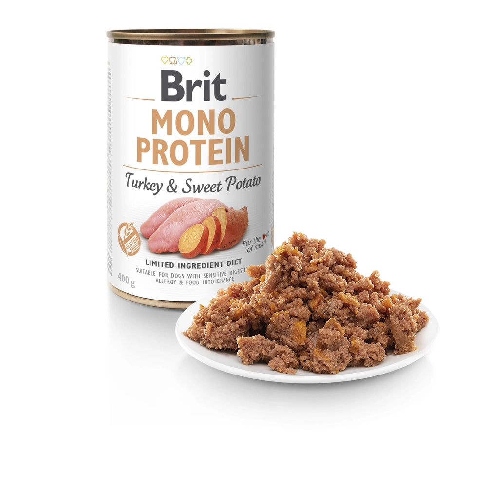 Brit Care Dog Adult Mono Protein Turkey & Sweet Potato 400 g