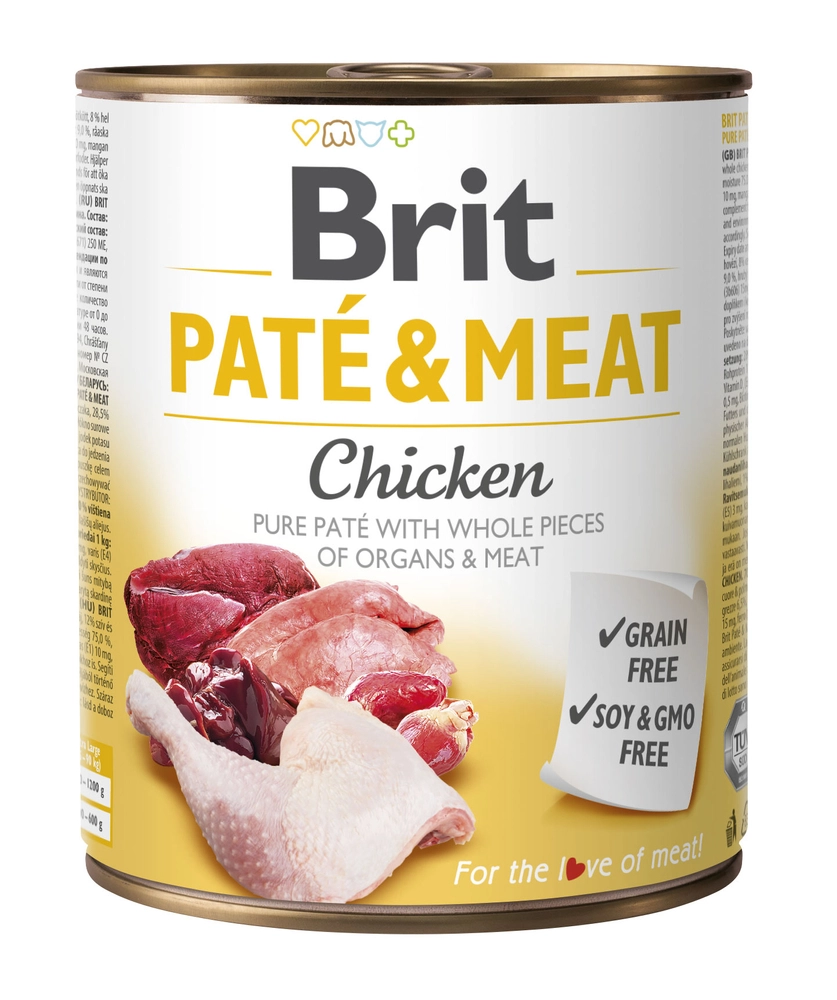 Brit Care Dog Adult Paté & Meat Chicken 800 g