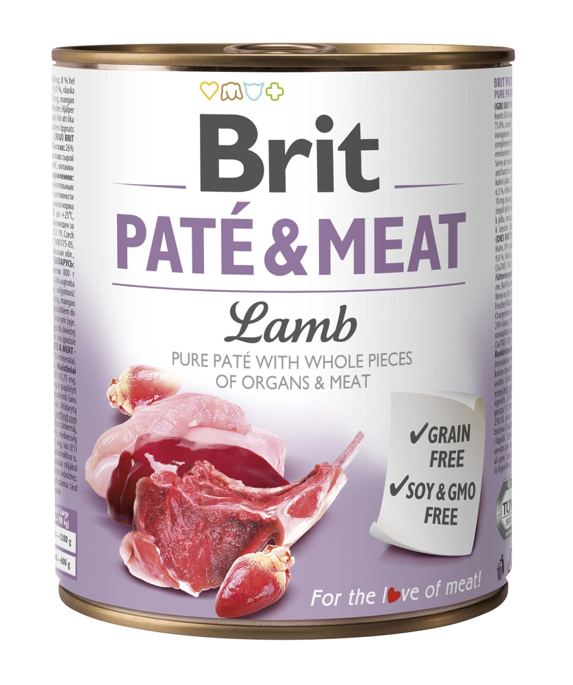 Brit Care Dog Adult Paté & Meat Lamb 800 g