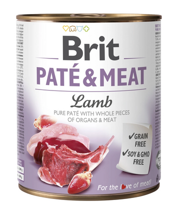 Brit Care Dog Adult Paté & Meat Lamb 800 g
