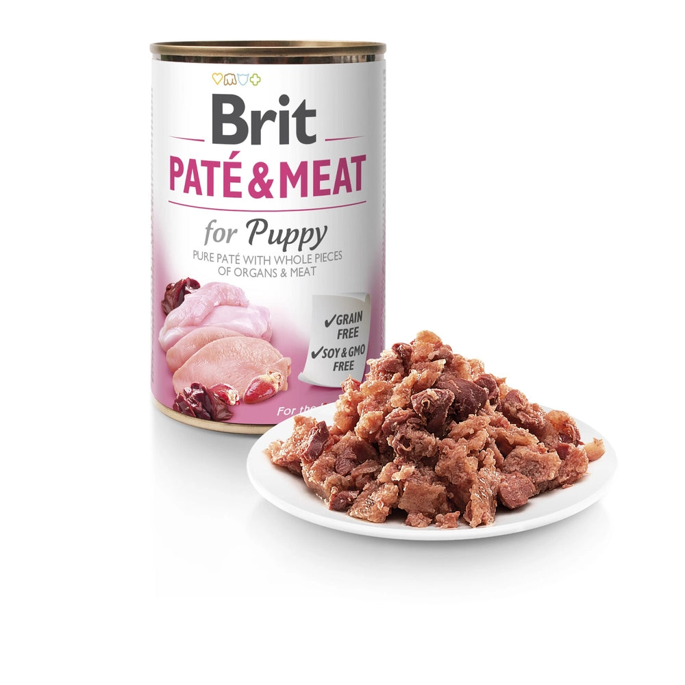 Brit Care Paté & Meat Chicken & Turkey for Puppy 400 g